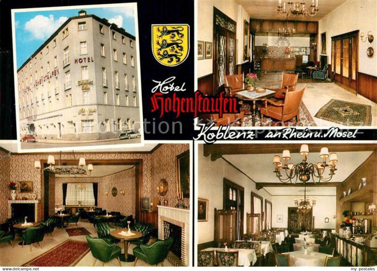 73611500 Koblenz Rhein Hotel Hohenstaufen Gastraeume Koblenz Rhein - Koblenz