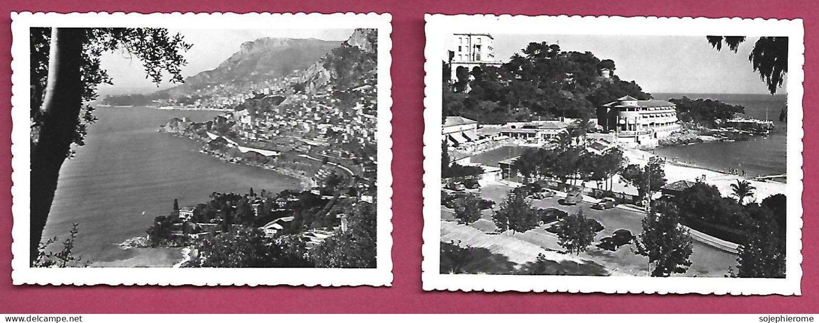 Carnet De 10 Photos (Editions Rella) De Monte-Carlo Monaco 3scans 9,0 Cm X 6,5 Cm Août 1957 - 22 G - Europa