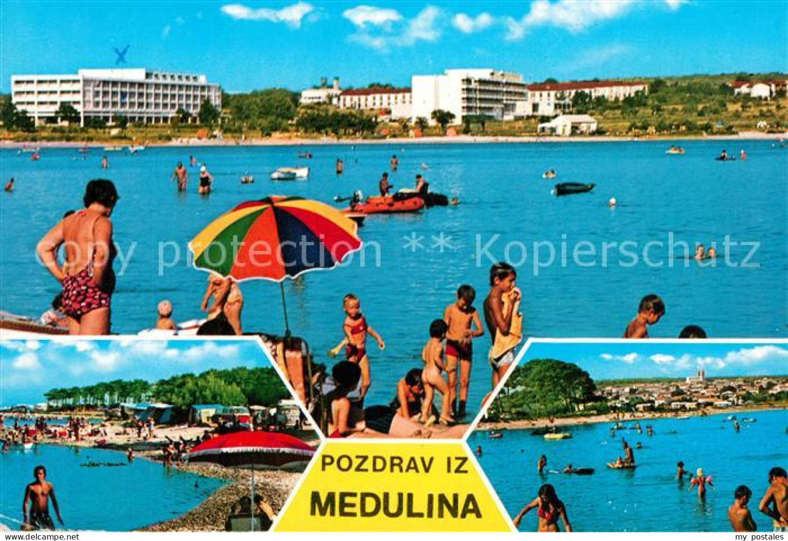 73611440 Medulin Panorama Strandpartien Medulin - Croatia