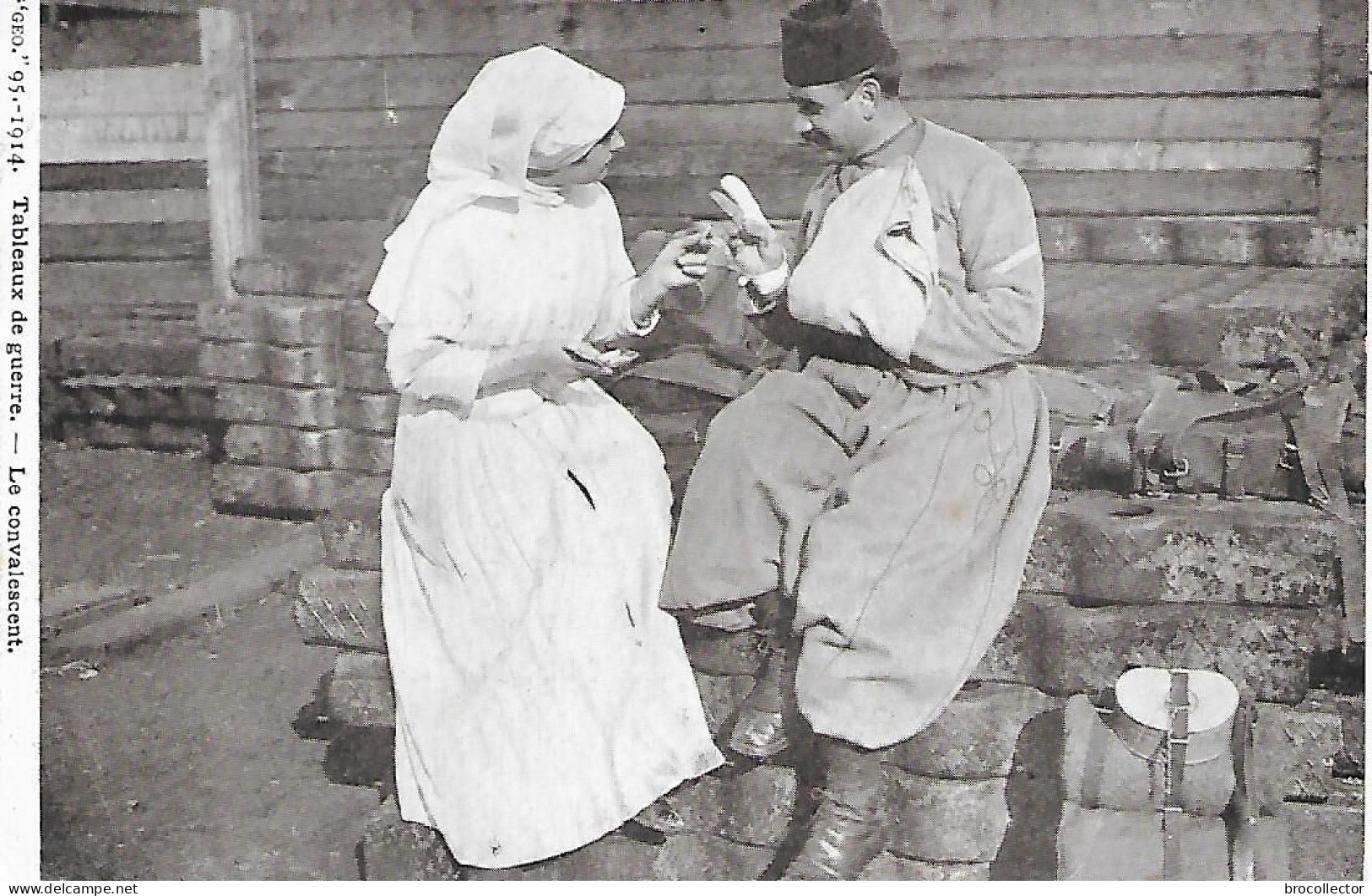 Tableau De Guerre - Le Convalescent - Santé