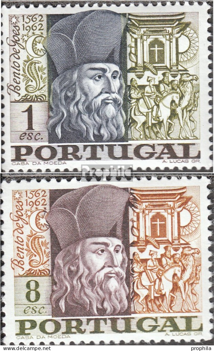 Portugal 1049-1050 (kompl.Ausg.) Postfrisch 1968 Bento De Góis - Unused Stamps