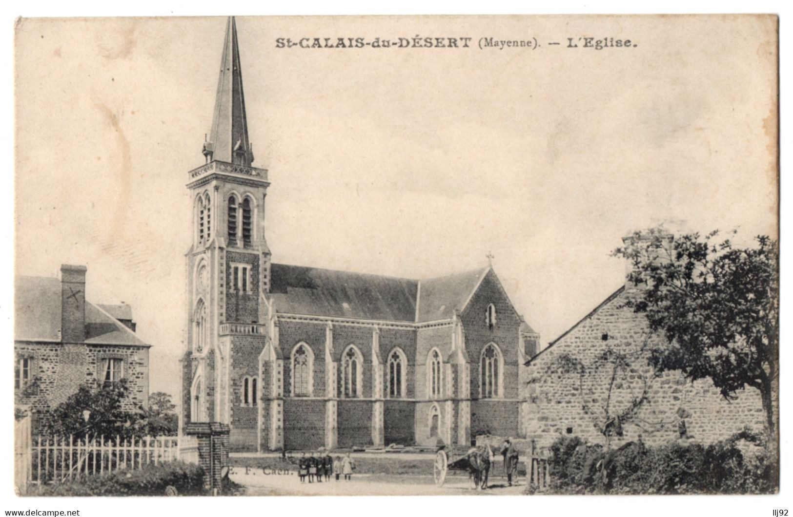 CPA 53 - SAINT-CALAIS-DU-DESERT (Mayenne) -  L'Eglise - Sonstige & Ohne Zuordnung