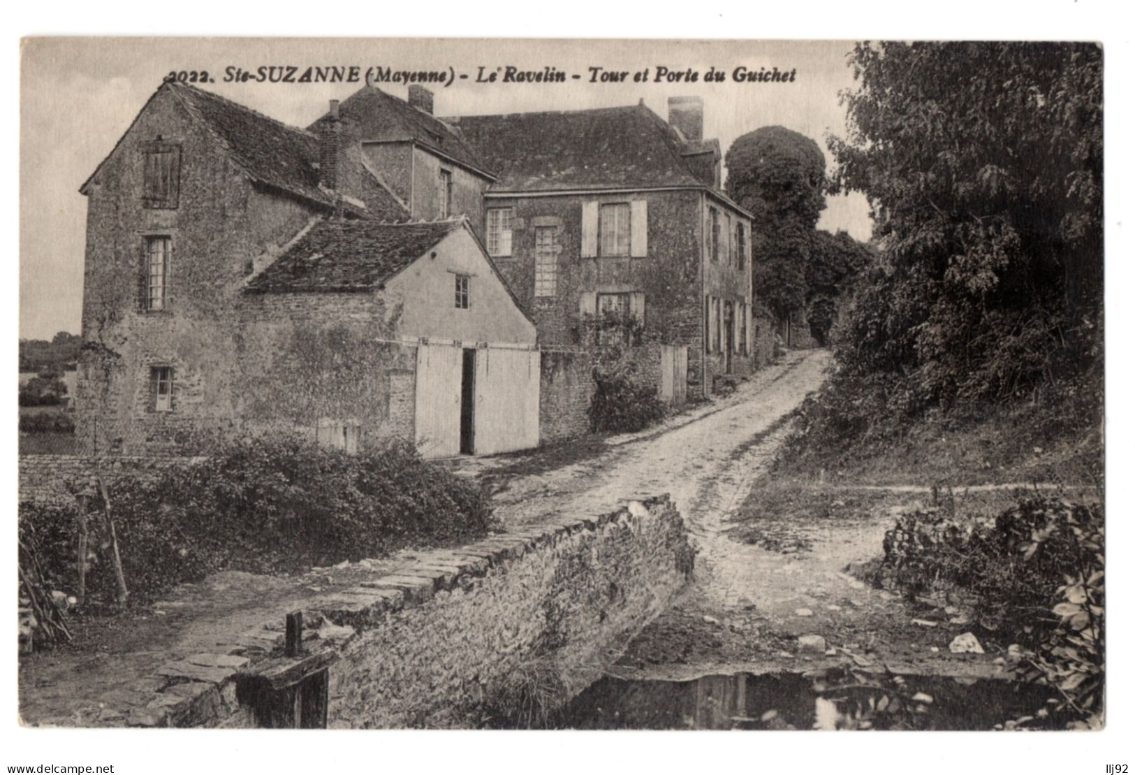 CPA 53 - SAINTE SUZANNE (Mayenne) - 2022. Le Ravelin. Tour Et Porte Du Guichet - Ed. Pavy-Legeard - Sainte Suzanne