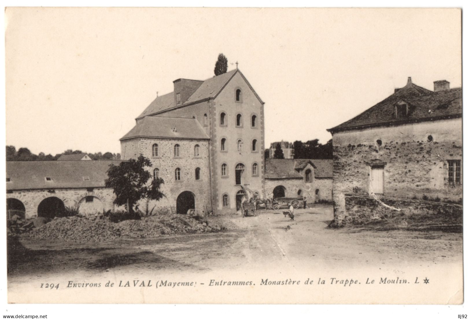 CPA 53 - ENTRAMMES (Mayenne) -  1294. Monastère De La Trappe. Le Moulin - Environs De LAVAL - Entrammes
