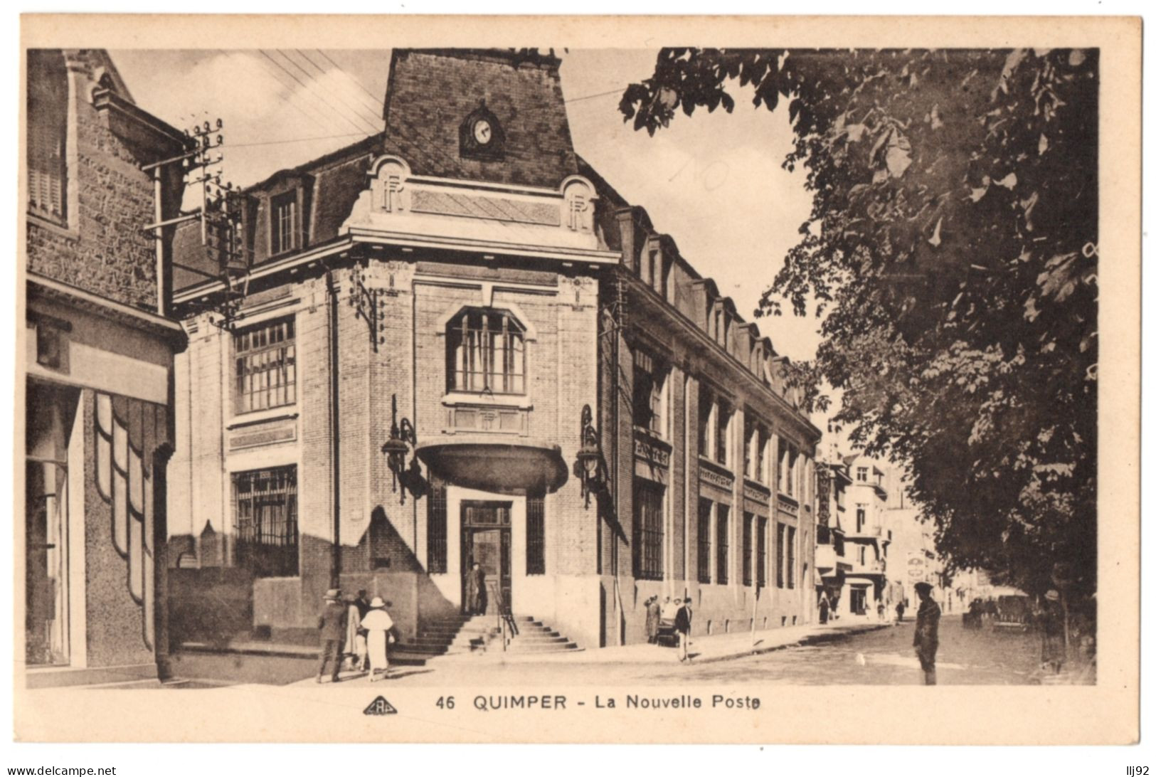 CPA 29 - QUIMPER (Finistère) - 46. La Nouvelle Poste - Quimper