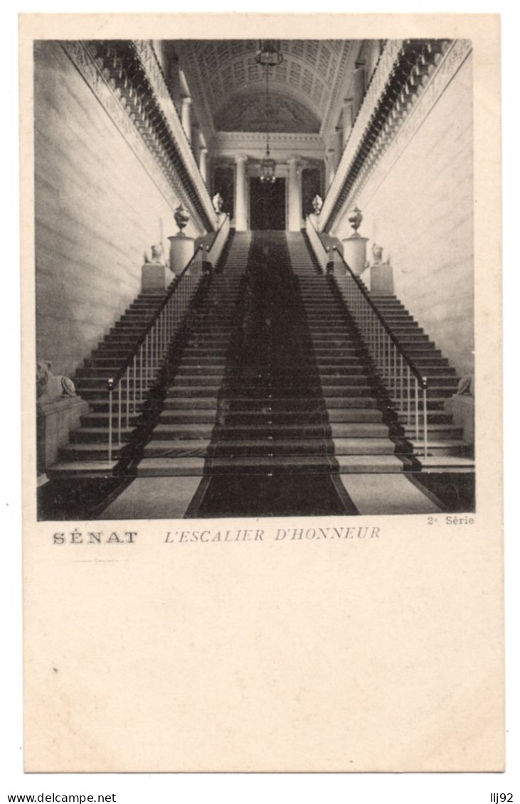 CPA 75 - PARIS - SENAT. L'Escalier D'Honneur - 2e Série - Altri Monumenti, Edifici