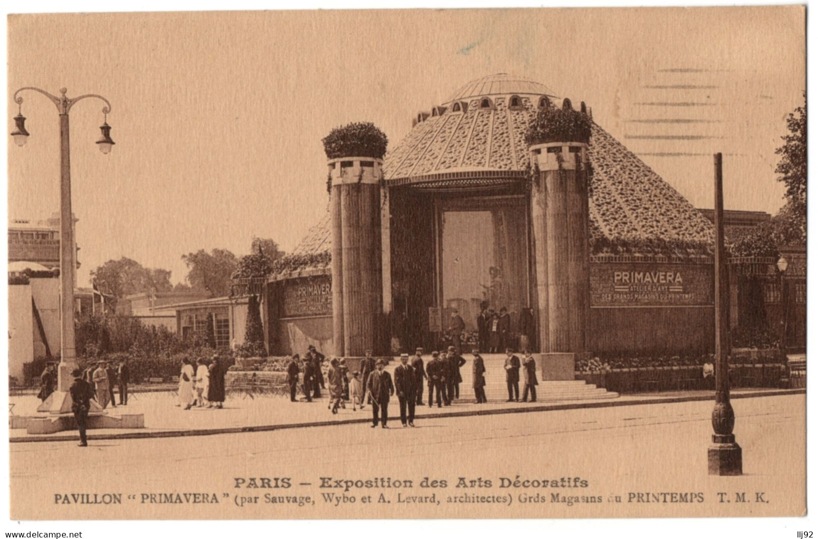 CPA 75 - PARIS Exposition Des Arts Décoratifs - Pavillon ""Primavera"", Grds Magasins Du Printemps, T.M.K. - Ausstellungen