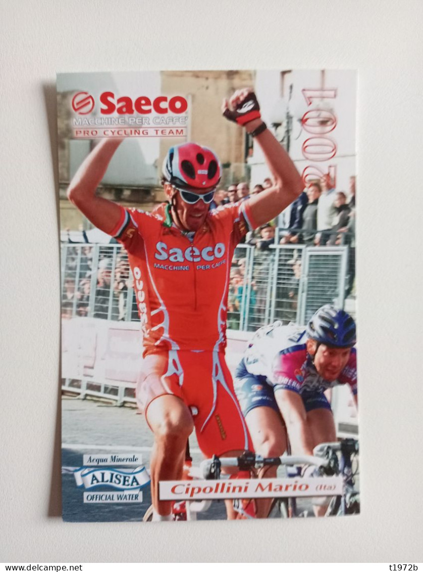 Cyclisme Cycling Ciclismo Ciclista Wielrennen Radfahren CIPOLLINI MARIO (Saeco 2001) - Ciclismo