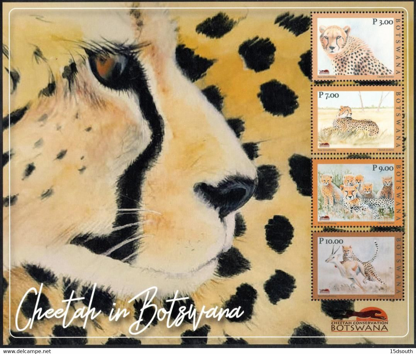 Botswana - 2021 Cheetah MS (**) - Raubkatzen