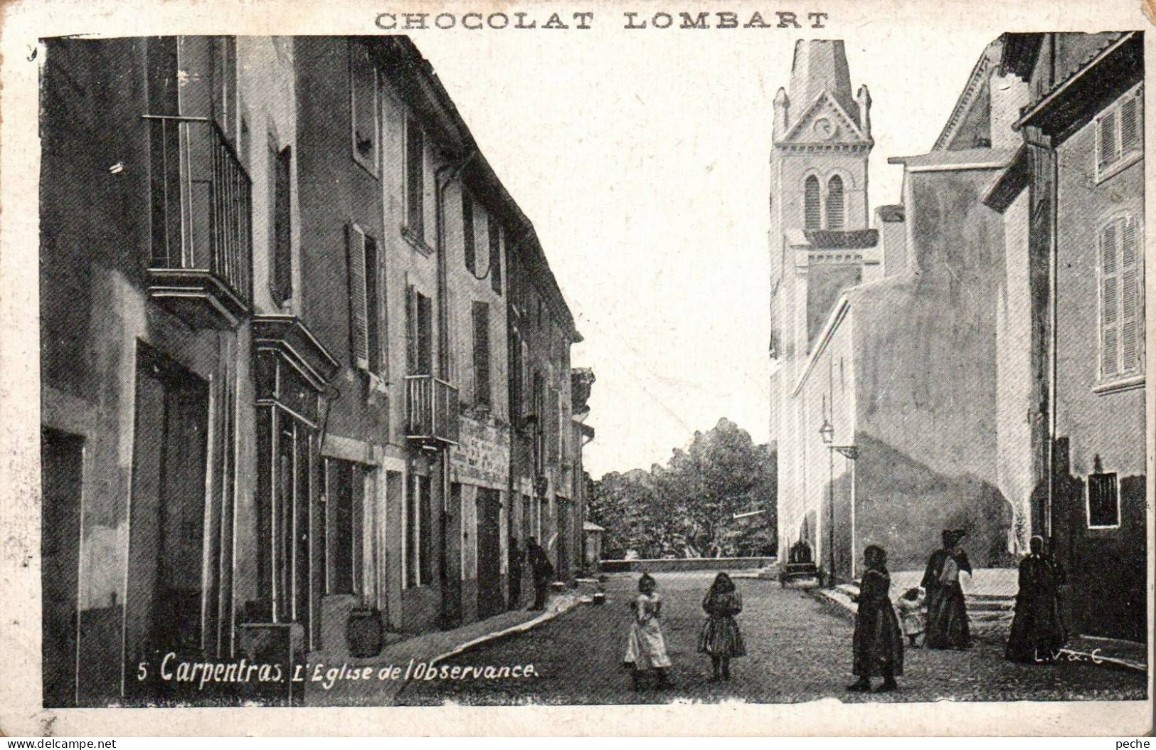 N°1728 W -cpa Carpentras -l'église De L'observance- - Carpentras