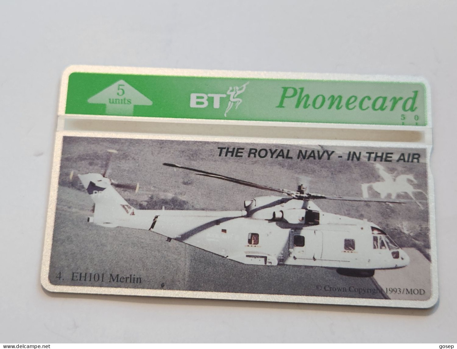 United Kingdom-(BTG-373)-Royal Navy In Air-(4)-(327)(5units)(428L01970)(tirage-600)-price Cataloge--8.00£-mint - BT Edición General