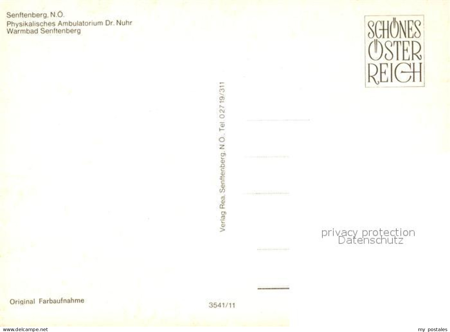 73611062 Senftenberg Niederoesterreich Ambulatorium Dr. Nuhr Senftenberg - Altri & Non Classificati