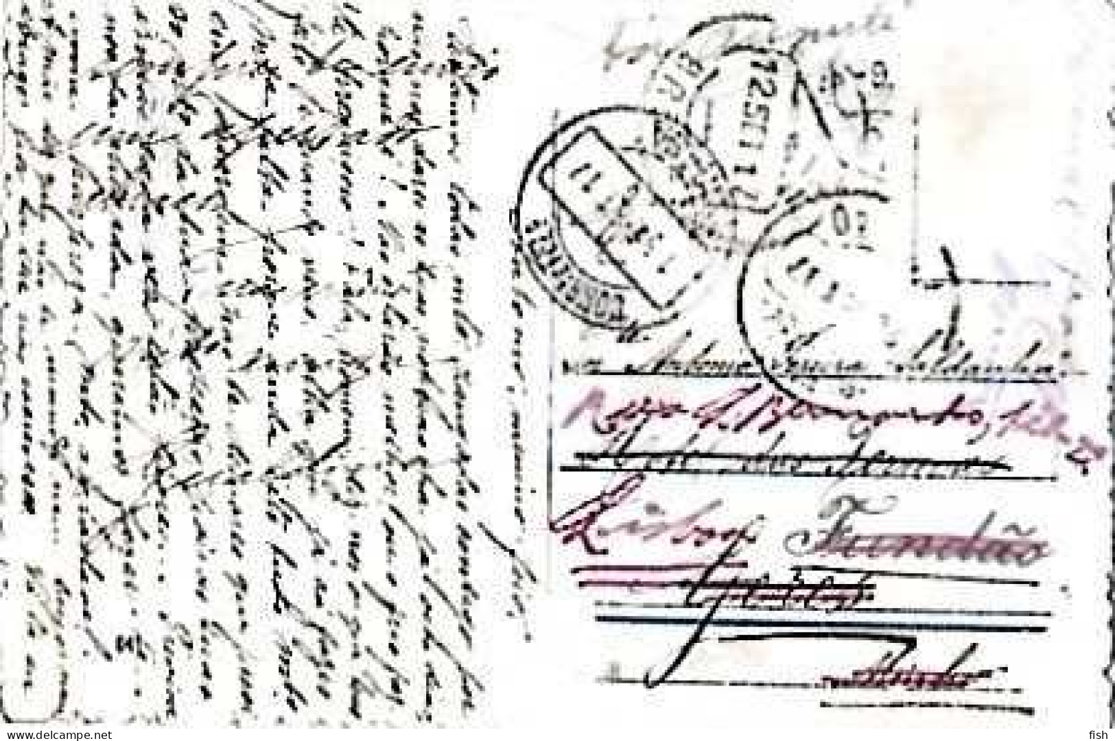 Italy & Postal, Infanzia Mondana, E. Spitzer, Braga A Fundão 1917 (41) - Peintures & Tableaux