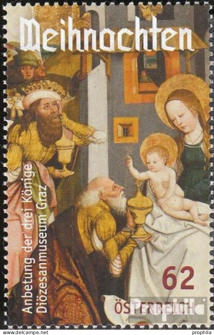 Österreich 3174 (kompl.Ausg.) Postfrisch 2014 Weihnachten - Neufs