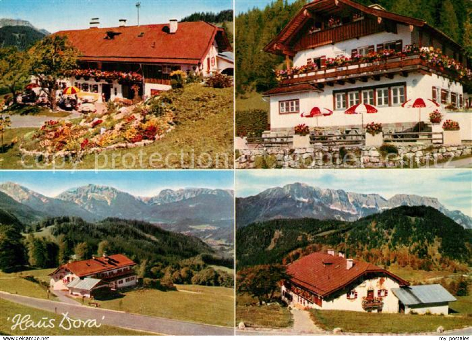 73610953 Oberau Berchtesgaden Berggasthof Und Pension Dora Oberau Berchtesgaden - Berchtesgaden