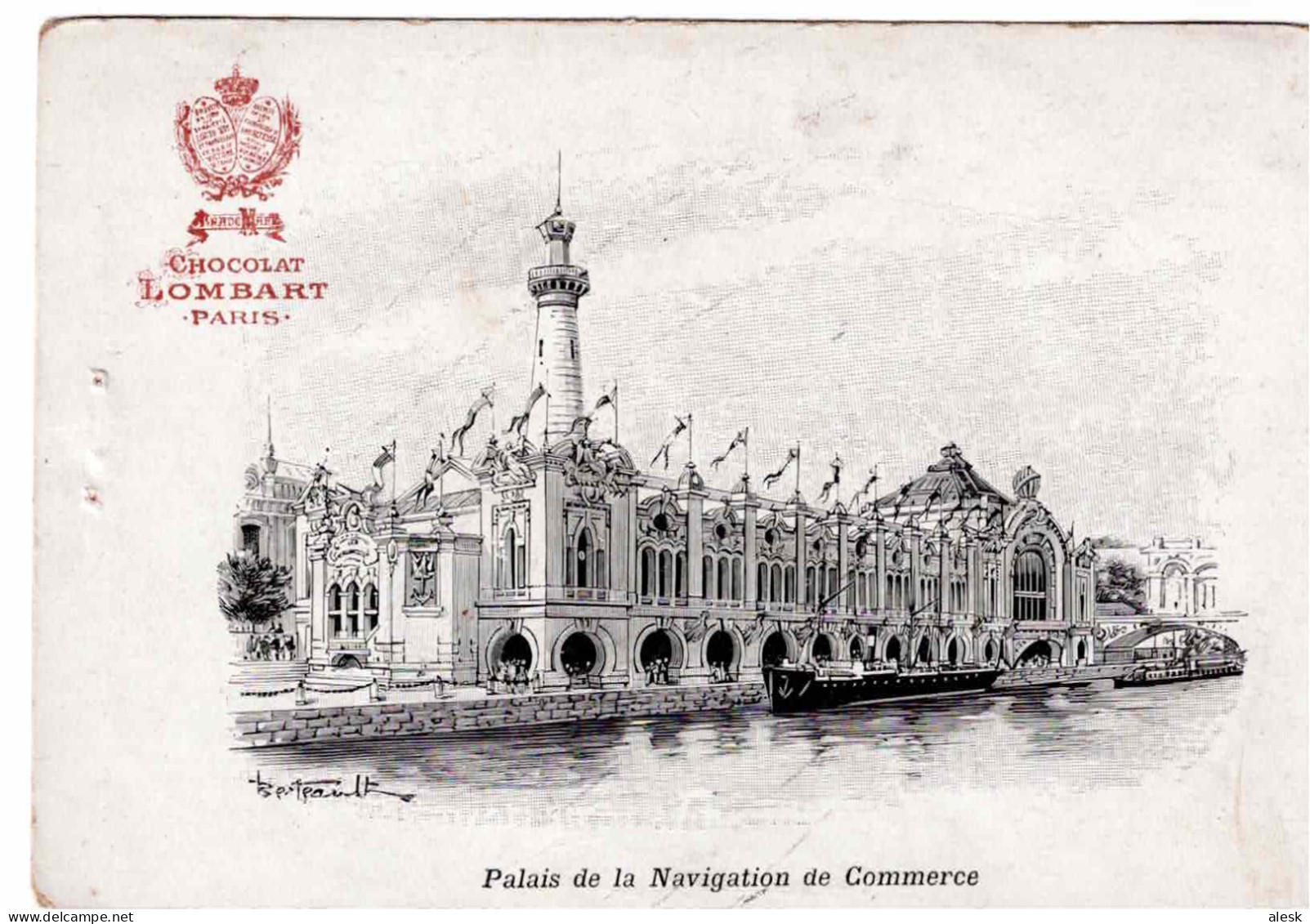 PARIS - Palais De La Navigation De Commerce - Chocolat Lombart - Ausstellungen