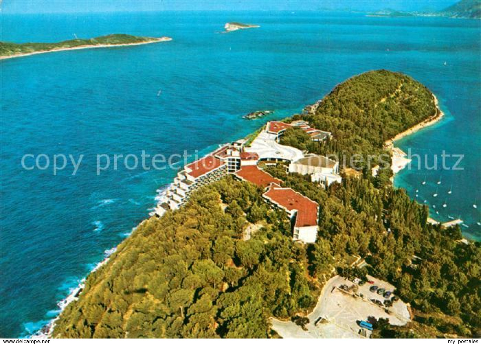 73610876 Cavtat Dalmatien Croatia Hotel  De Luxe Fliegeraufnahme Cavtat Dalmatie - Kroatien