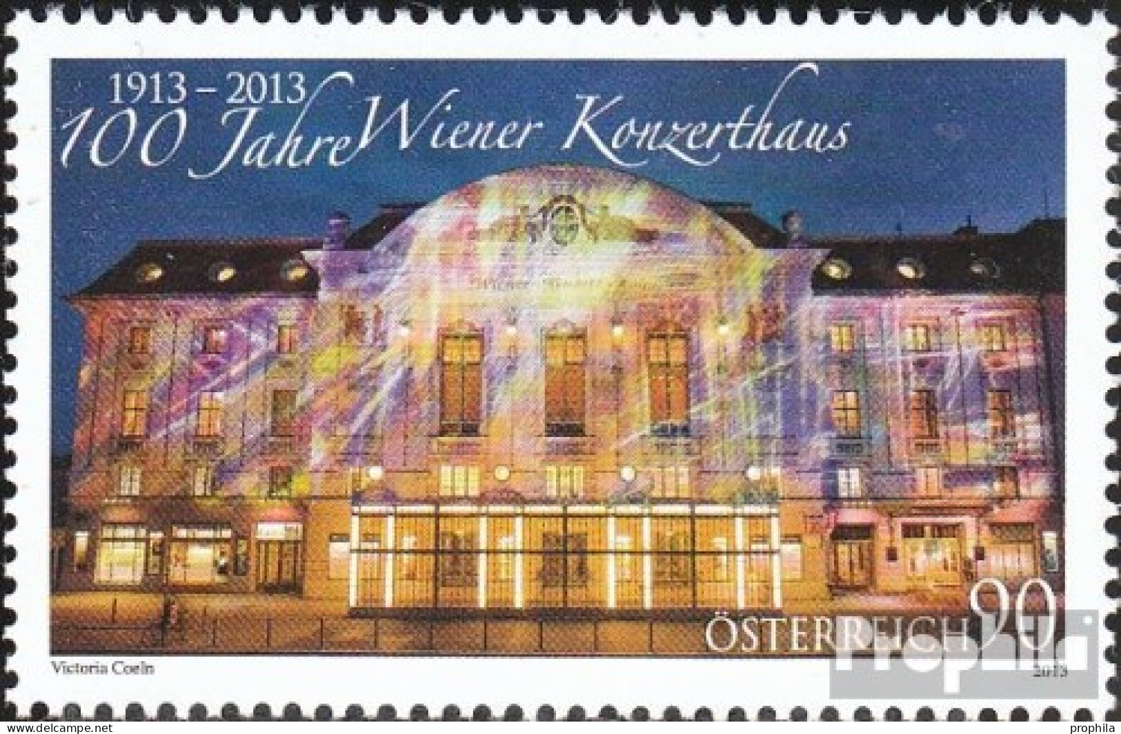 Österreich 3072 (kompl.Ausg.) Postfrisch 2013 Konzerthaus - Nuovi