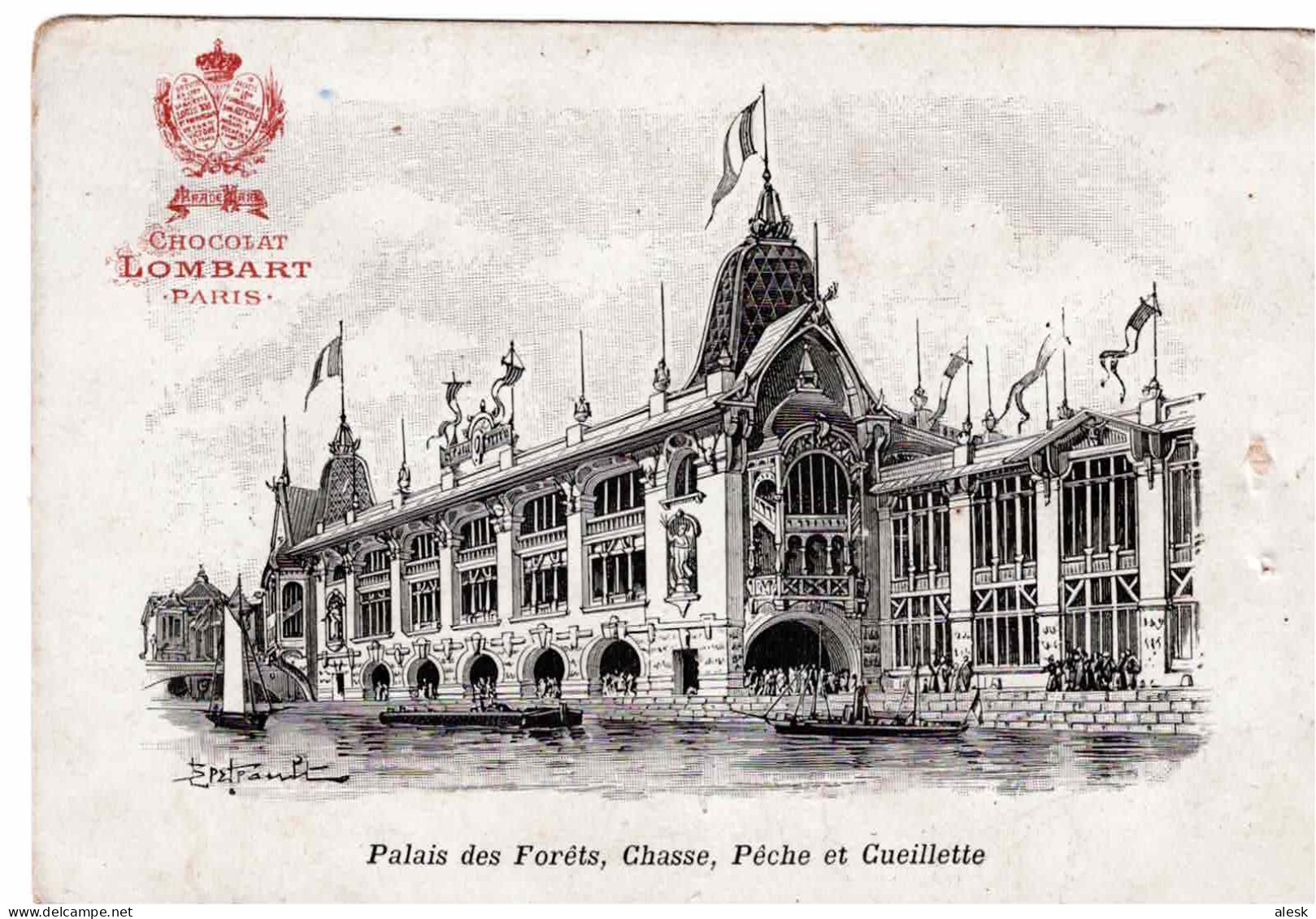 PARIS - Palais Des Forêts, Chasse, Pêche Et Cueillette - Chocolat Lombart - Expositions