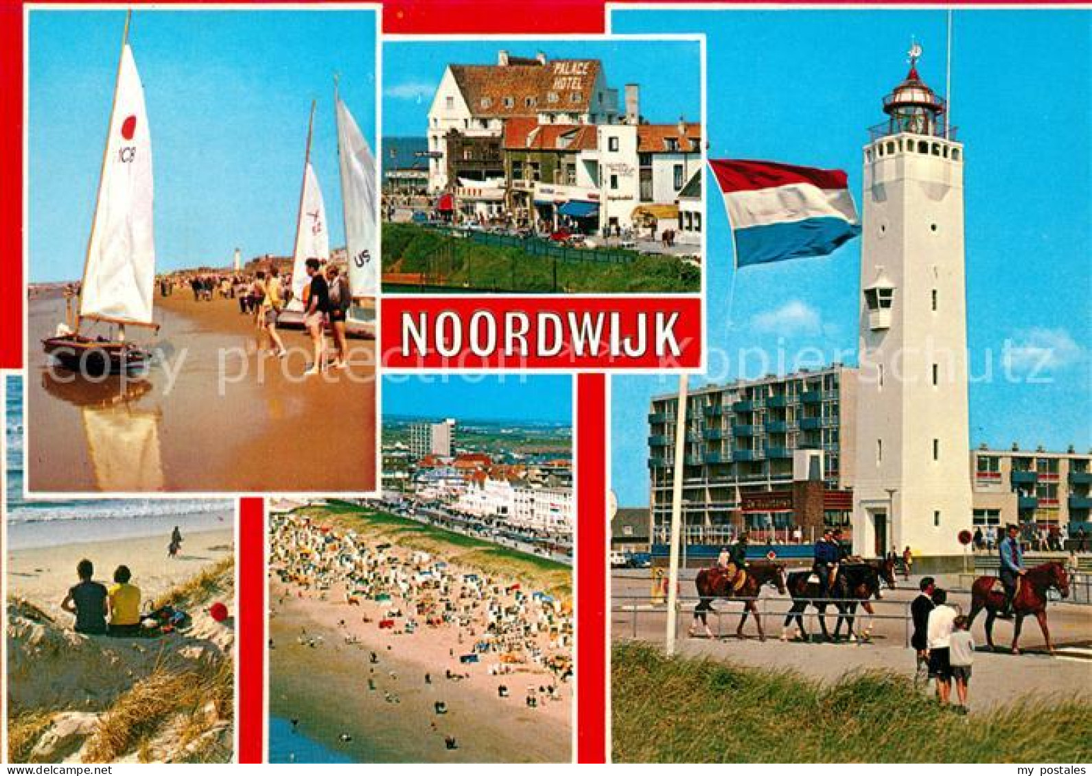73609429 Noordwijk Aan Zee  Strandidylle Reiten Palace Hotel Leuchtturm Noordwij - Other & Unclassified