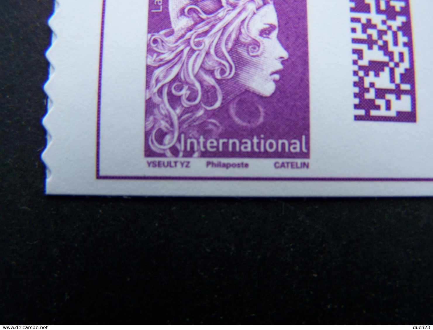 2019 MARIANNE** N° 1656A LEGENDE PHILAPOSTE AU LIEU DE PHIL@POSTE ADHESIF L'ENGAGEE D'YSEULT YZ - Nuevos