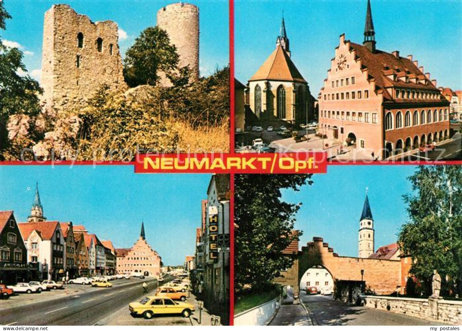 73609370 Neumarkt Oberpfalz Burgruine Zentrum Kirche Hauptstrasse Neumarkt Oberp - Neumarkt I. D. Oberpfalz