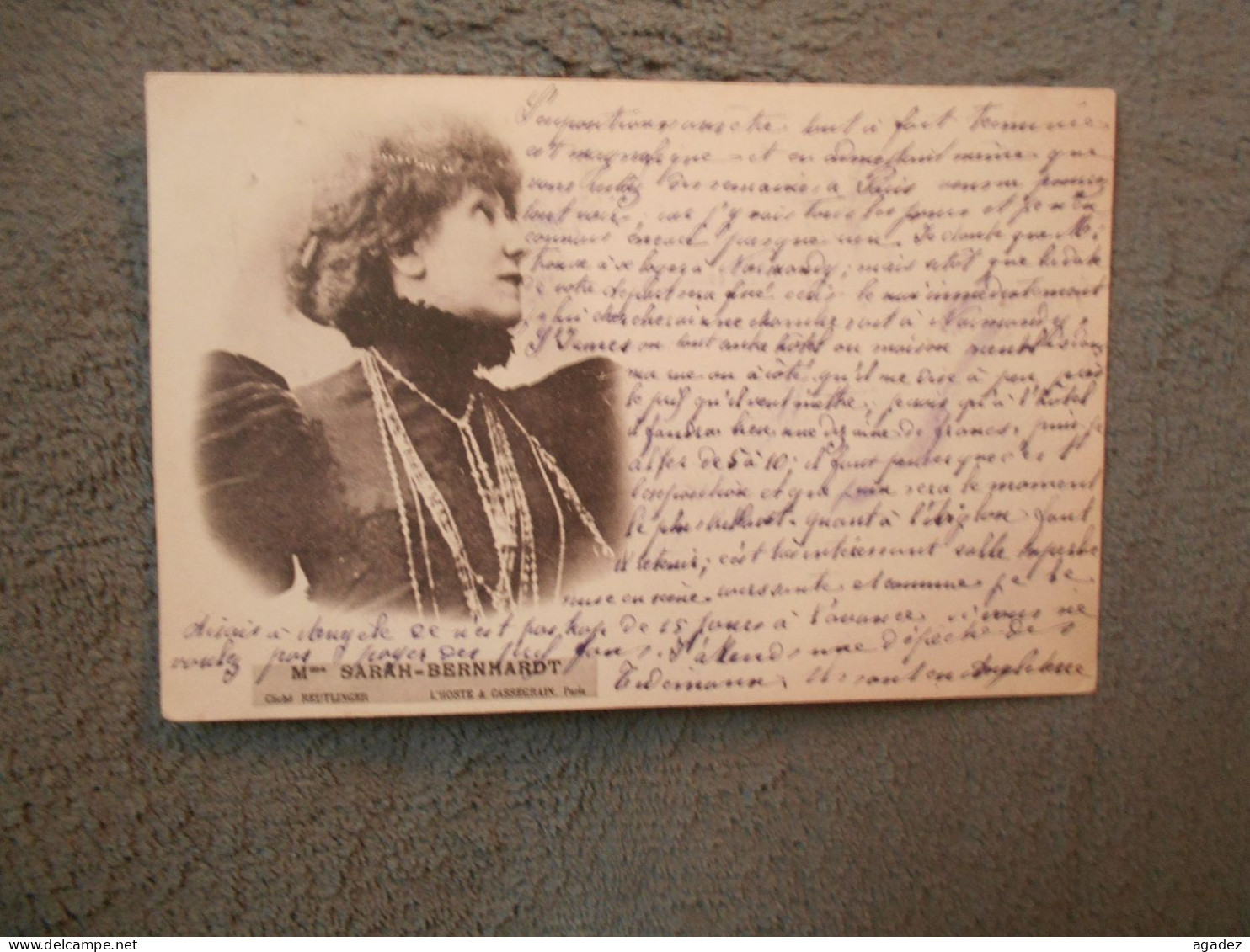 Cpa Reutlinger  Sarah Bernhardt - Other & Unclassified
