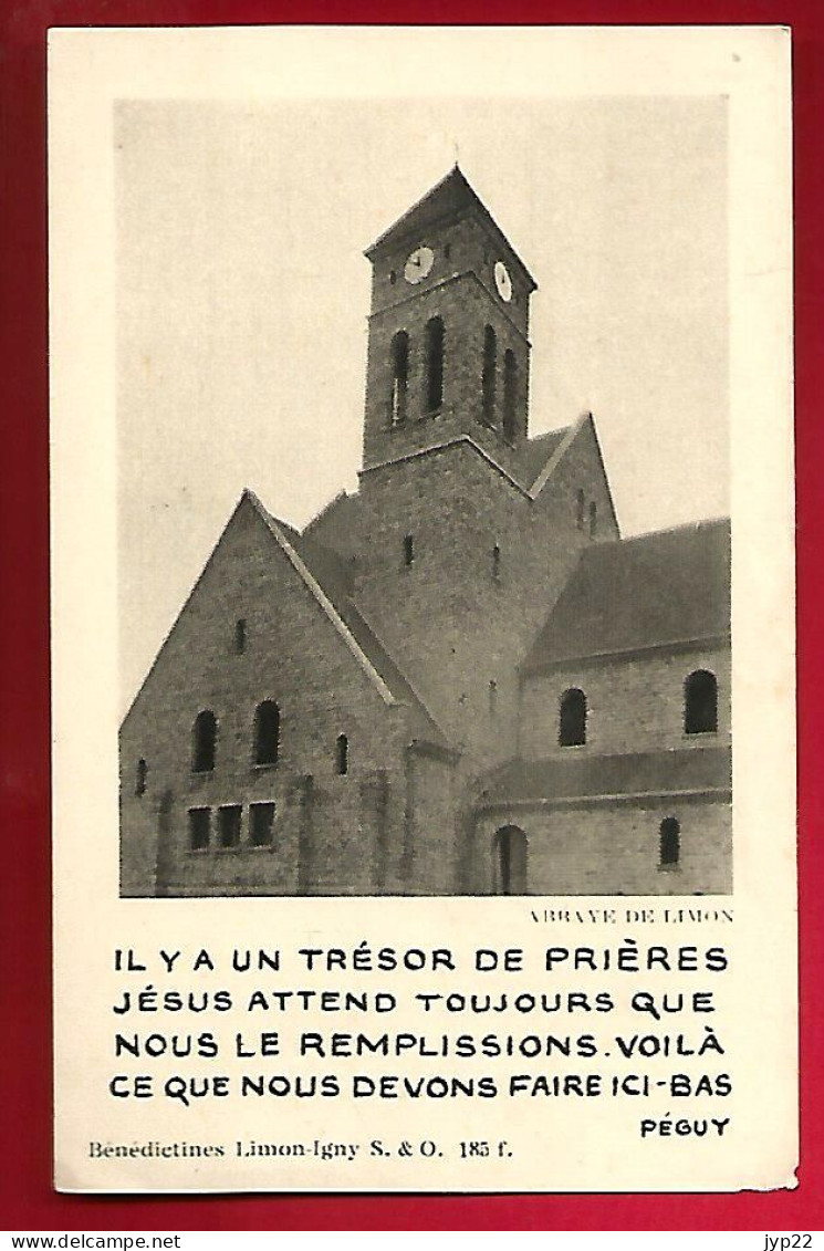 Image Pieuse Abbaye - Bénédictines Limon Igny 185 F. - François Collignon Saint Germain En Laye 9-06-1960 - Andachtsbilder