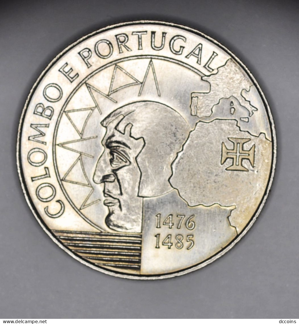 Golden Age Of Portuguese Discoveries  3ª Serie 200  Esc. Colombo E Portugal  Year 1991 - Portugal