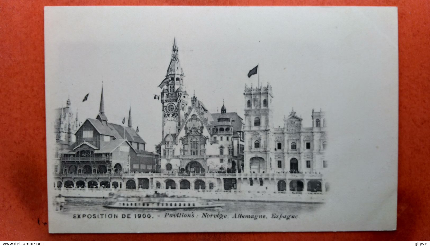 CPA (75) Exposition Universelle De Paris.1900. Pavillon. Norvège. Allemagne. Espagne. (7A.506) - Ausstellungen