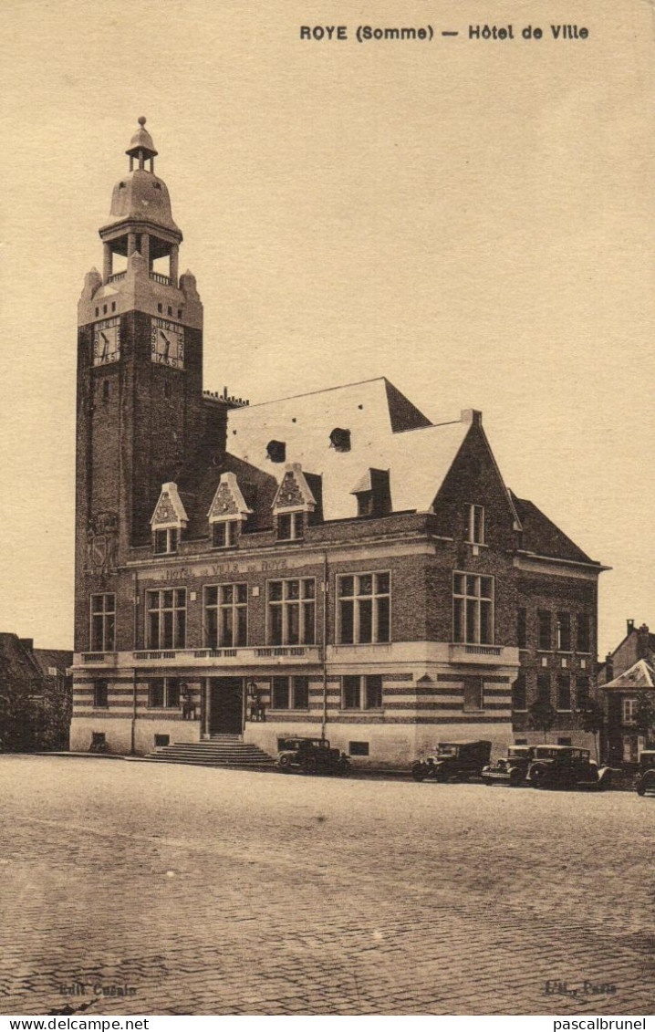 ROYE - HOTEL DE VILLE - Roye