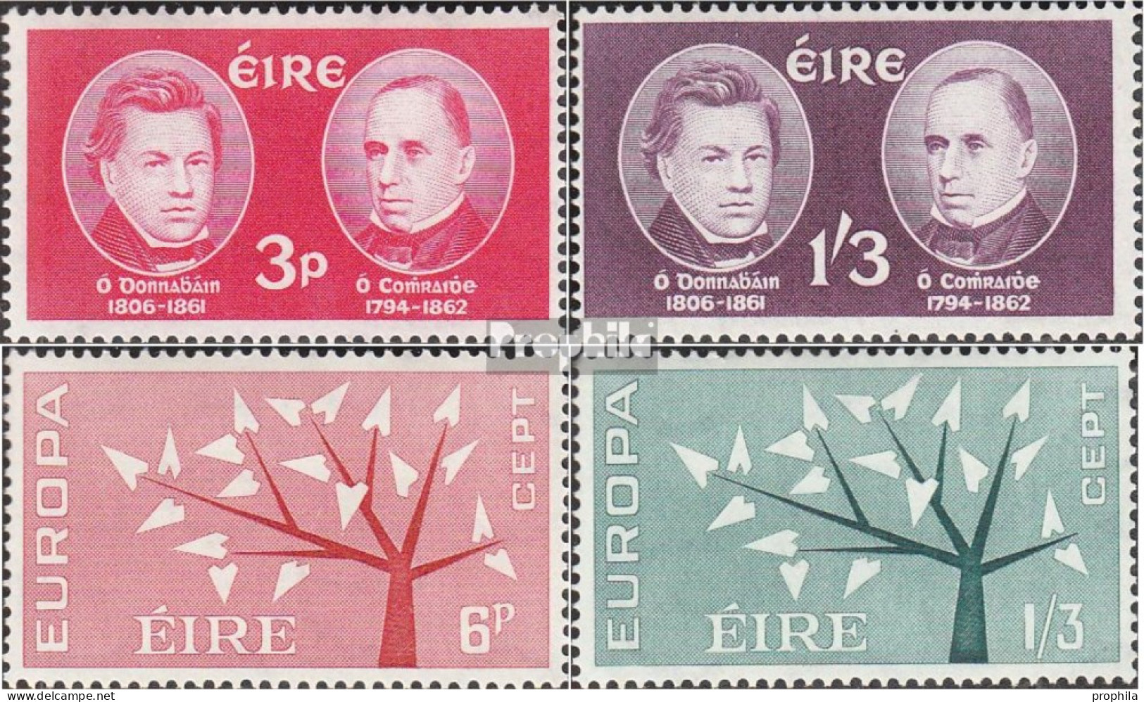 Irland Postfrisch Gelehrte 1962 Todestage, Europa - Neufs