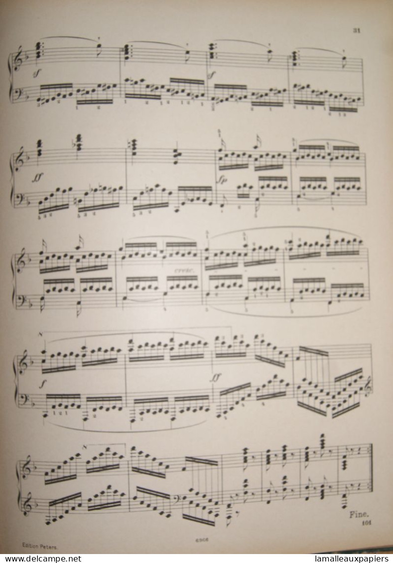 Ecole De La Vélocité, Piano (Charles CZERNY) Opus 299 - Instruments à Clavier