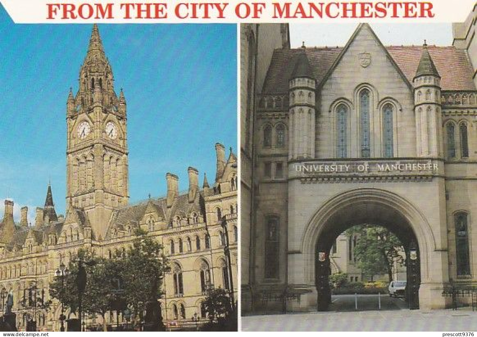 From The City Of Manchester  - Lancashire - Unused Postcard - Lan4 - Manchester