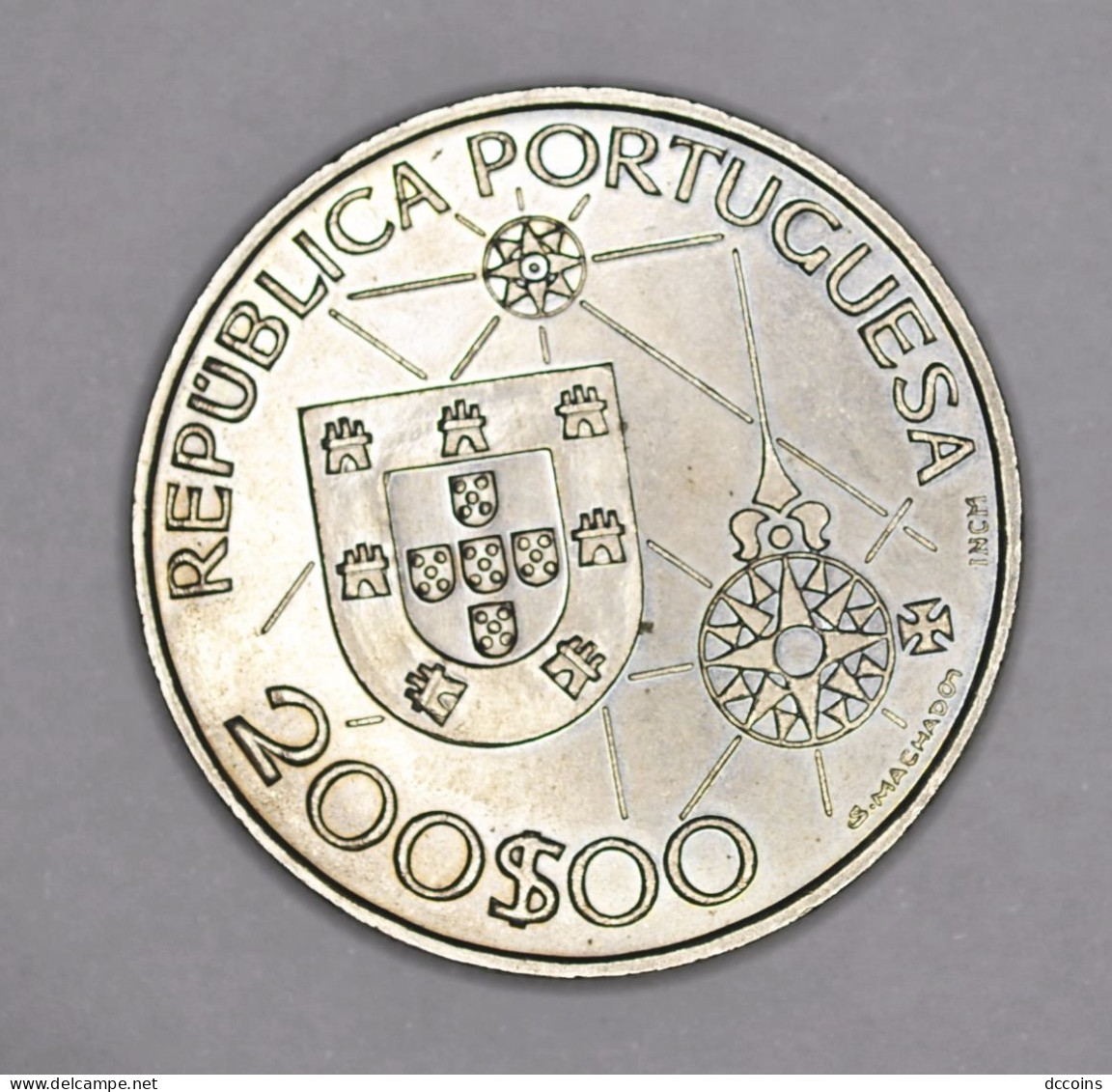 Golden Age Of Portuguese Discoveries  3ª Serie 200  Esc. América Novo Mundo  Year 1992 - Portugal