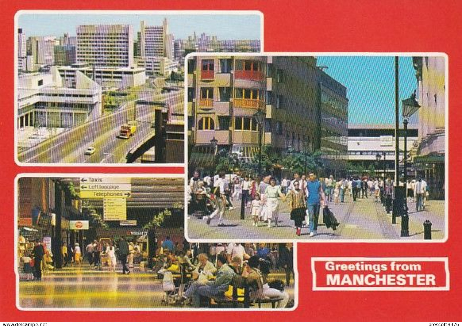 Greetings From From Manchester  - Lancashire - Unused Postcard - Lan4 - Manchester