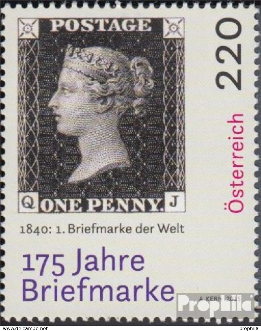 Österreich 3212 (kompl.Ausg.) Postfrisch 2015 Penny Black - Neufs