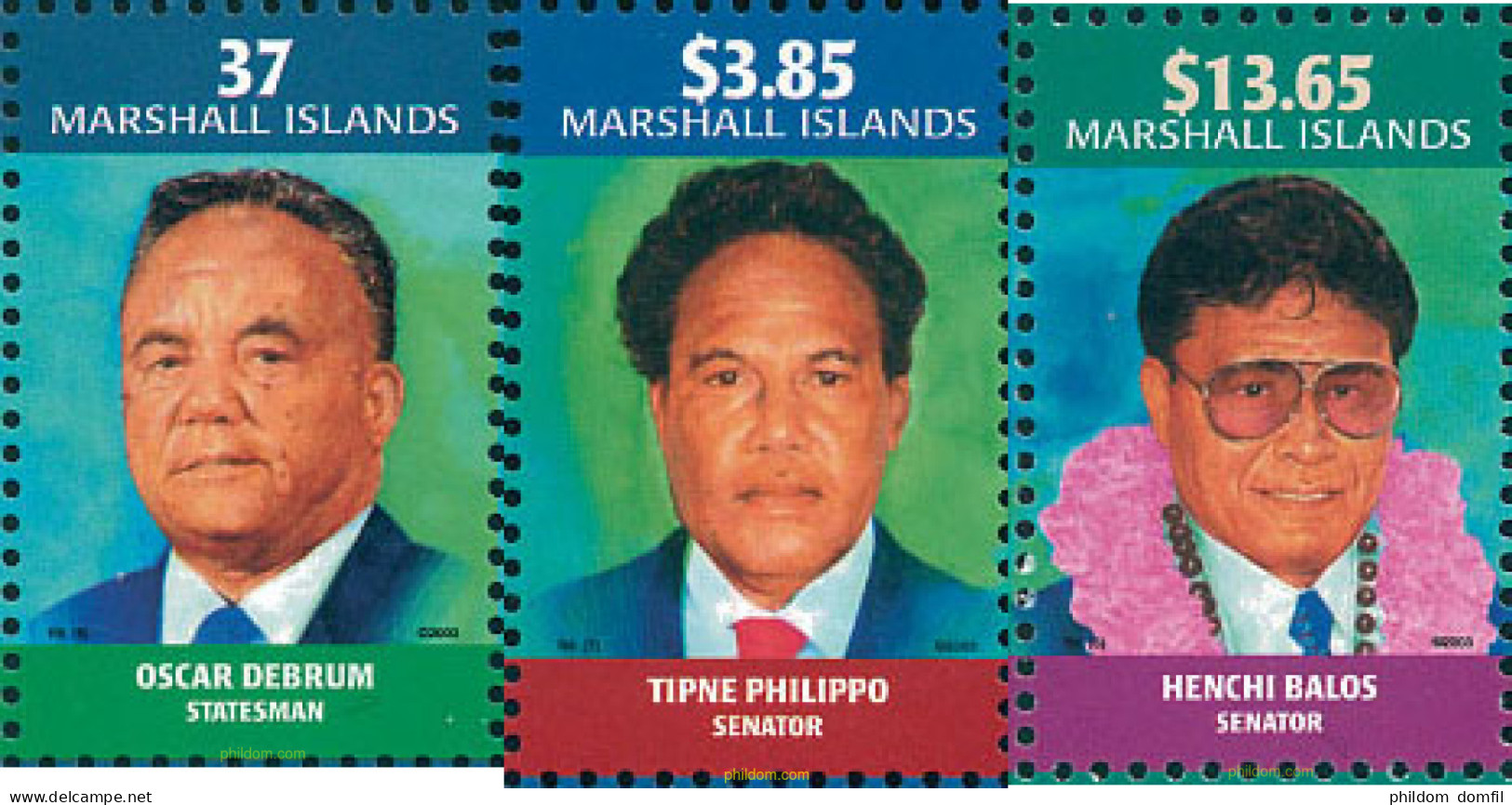 123042 MNH MARSHALL Islas 2003 PERSONAJES - Islas Marshall