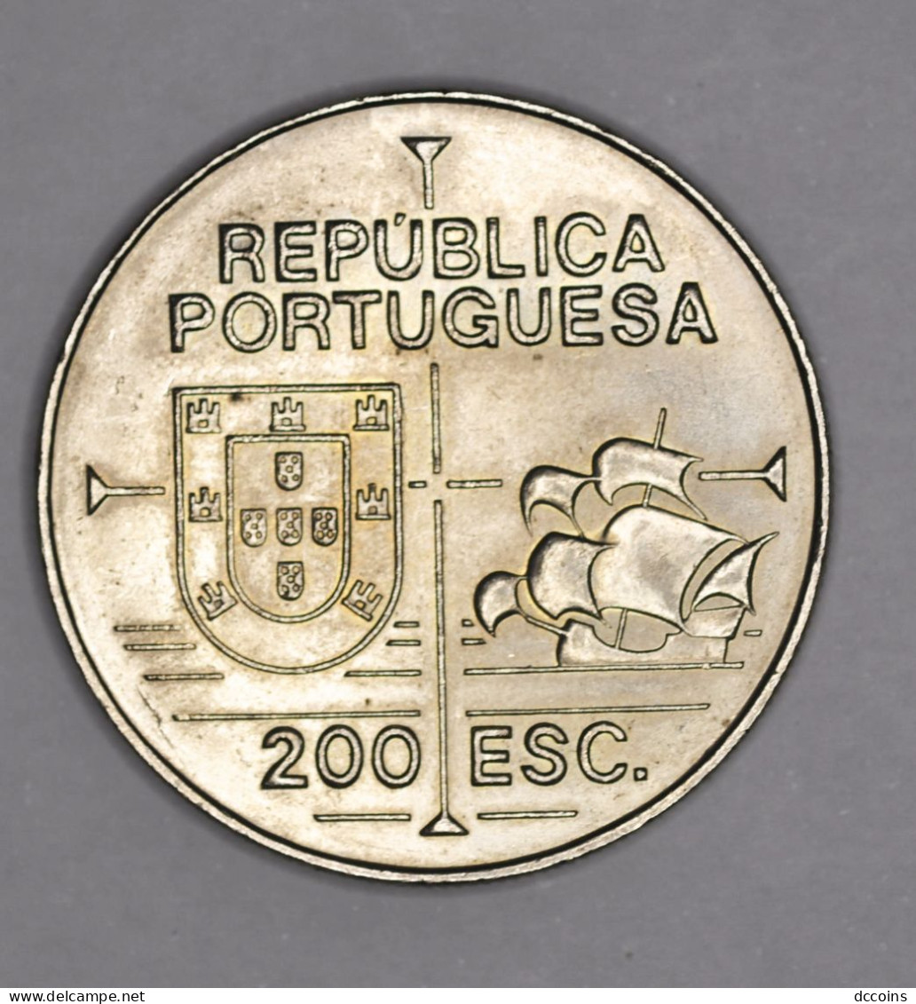 Golden Age Of Portuguese Discoveries  3ª Serie 200  Esc. California  Year 1992 - Portugal