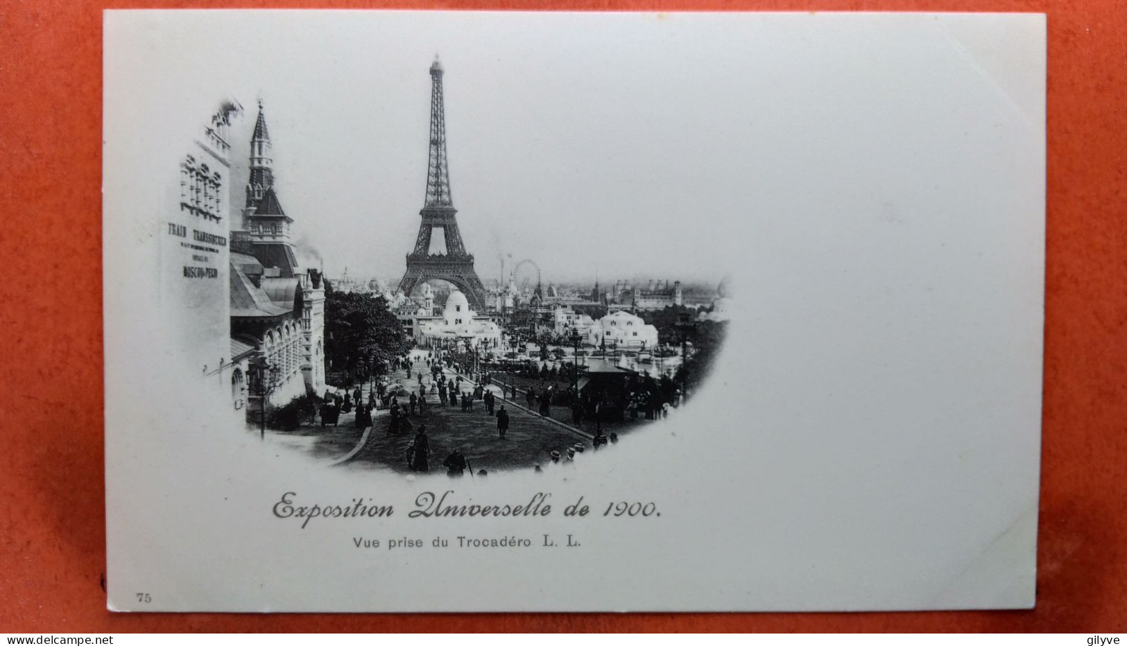 CPA (75) Exposition Universelle De Paris.1900. Vue Prise Du Trocadéro. (7A.514) - Ausstellungen