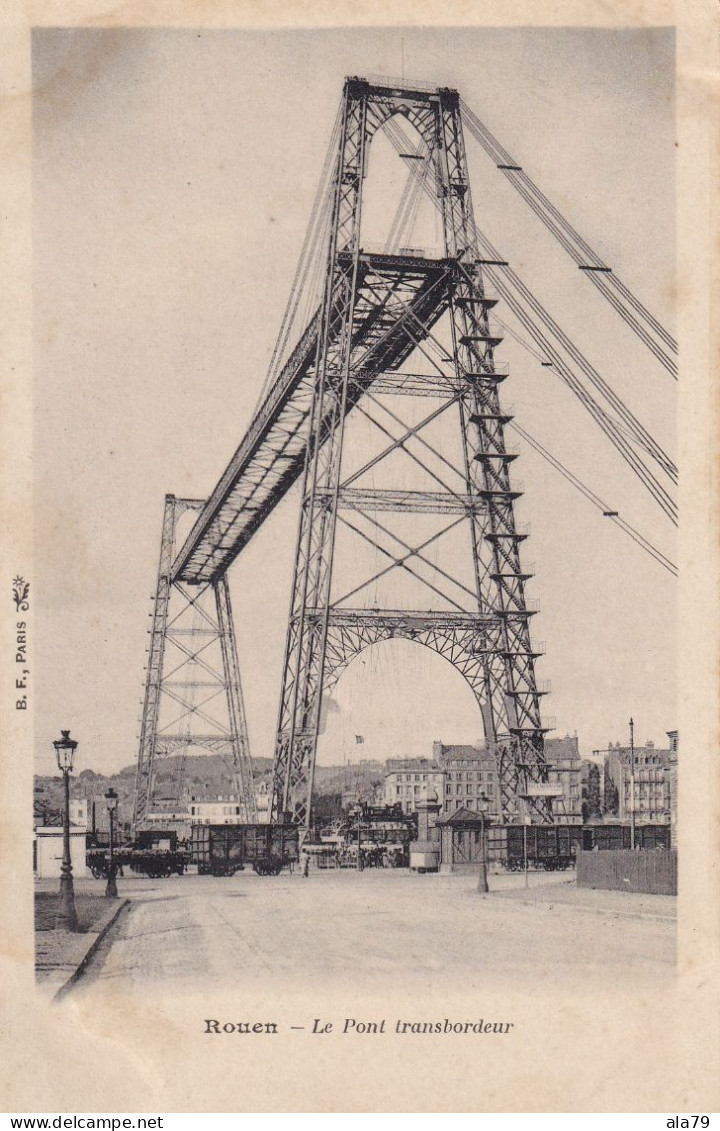 ROUEN   Le  Pont Transbordeur Editeur  B. F. Paris - Rouen
