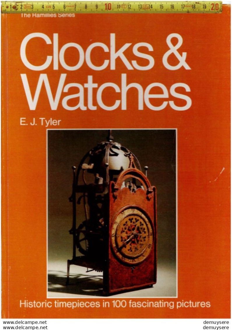 BOEK 003 - BOOK - CLOCKS  WATCHES - Hardcover - 80 PAGES - Glocken