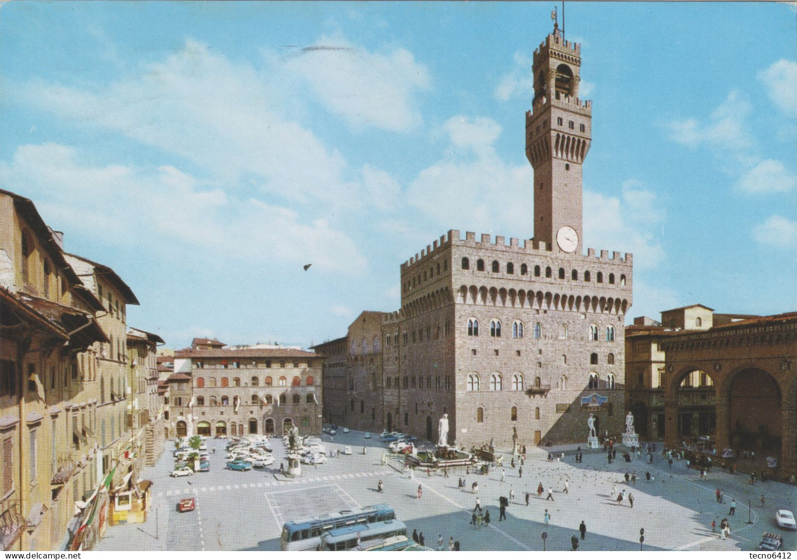 Firenze - Piazza Della Signoria - Viaggiata - Firenze (Florence)