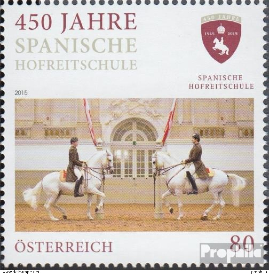 Österreich 3221 (kompl.Ausg.) Postfrisch 2015 Hofreitschule - Nuovi