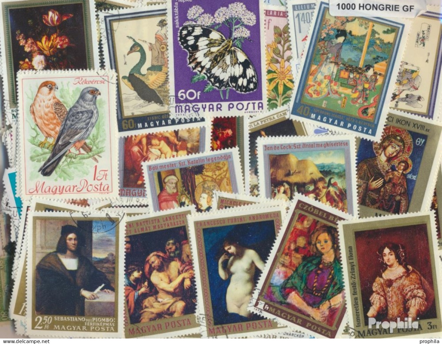 Ungarn Briefmarken-1.000 Verschiedene Sondermarken - Sammlungen