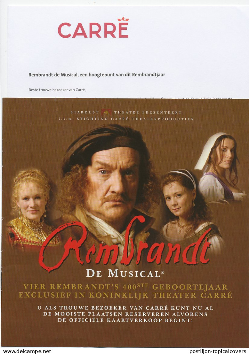 Port Betaald TPG Post 2006 - Carre Rembrandt - Andere & Zonder Classificatie