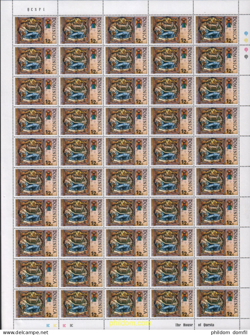 617375 MNH DOMINICA 1977 NAVIDAD - Dominique (...-1978)