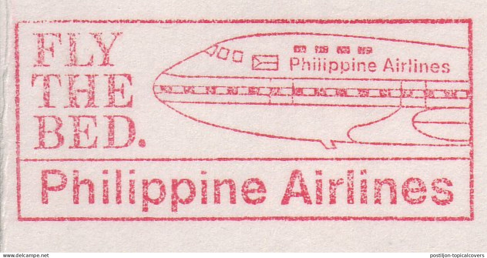 Meter Cut Netherlands 1997 Philippine Airlines - Aerei