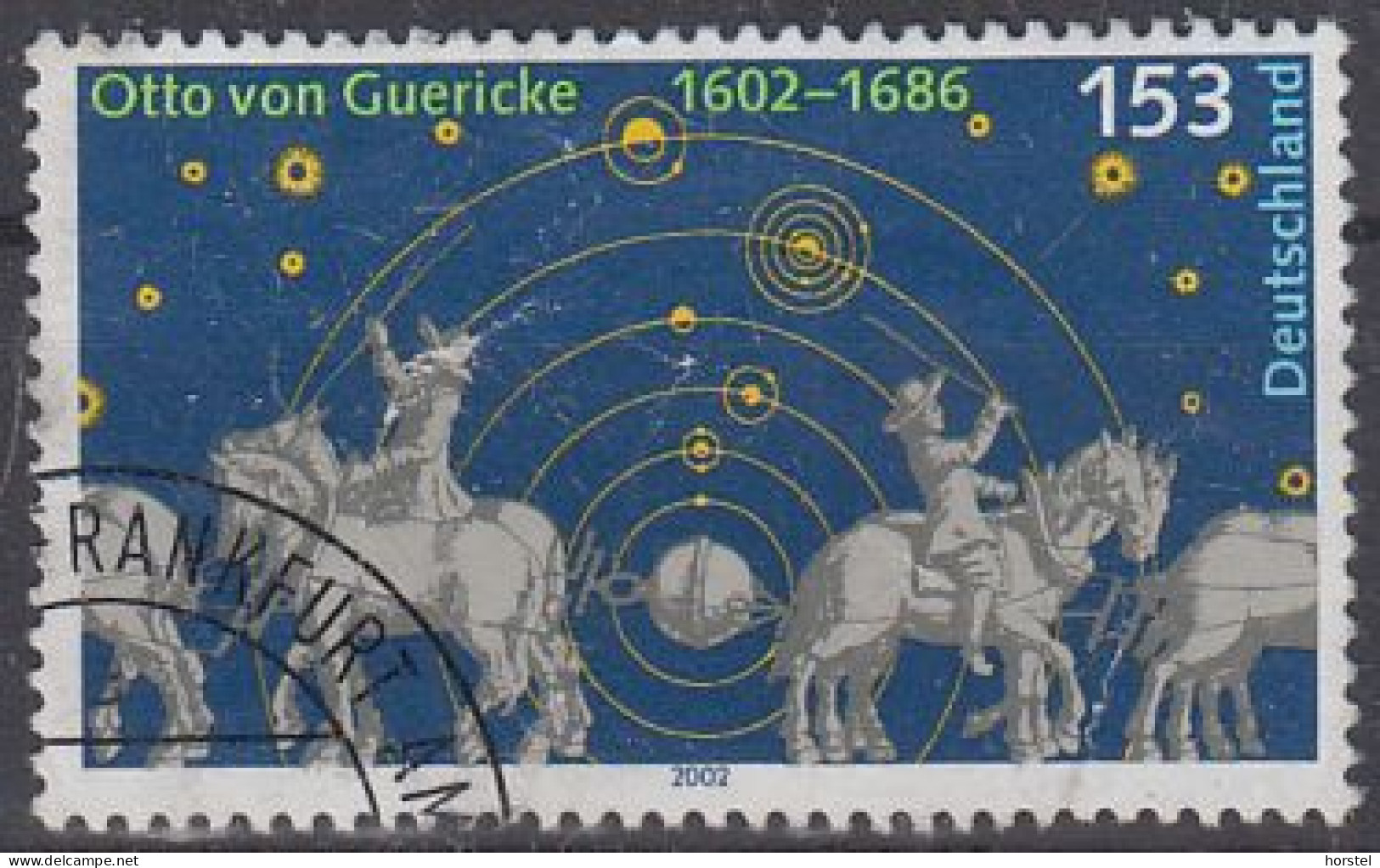Deutschland Mi.Nr.2282  400.Geburtstag Von Otto Von Guericke - Kopernikus - Weltbild - Oblitérés
