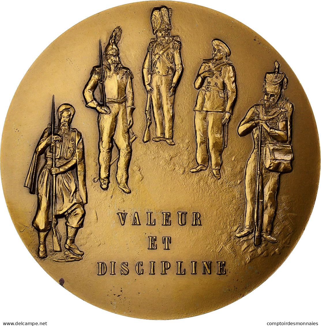 France, Médaille, Louis-Napoléon, Création De La Médaille Militaire, 1984 - Andere & Zonder Classificatie